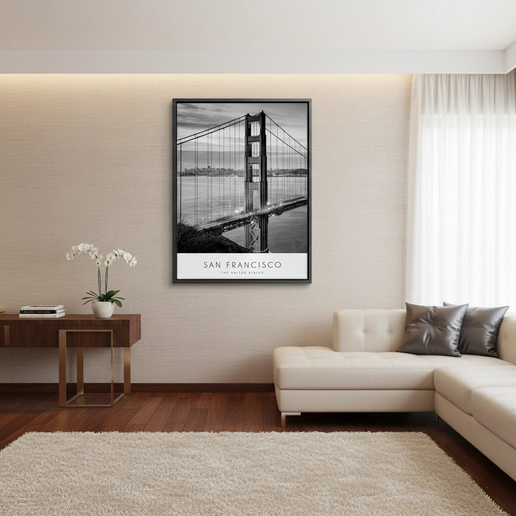 2Gate Bridge San Francisco - Canvas