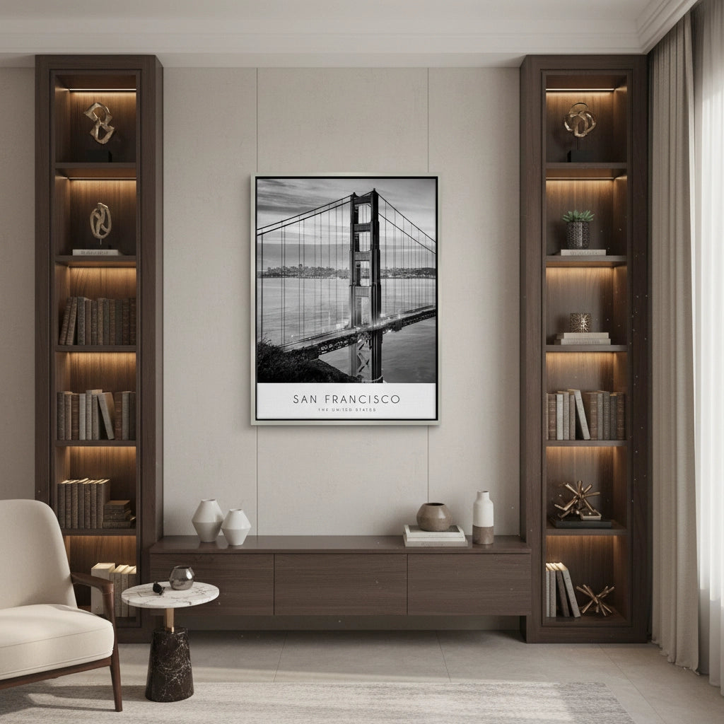 2Gate Bridge San Francisco - Canvas