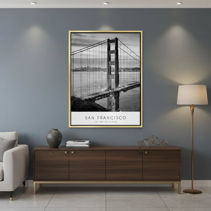 Gate Bridge San Francisco - Canvas