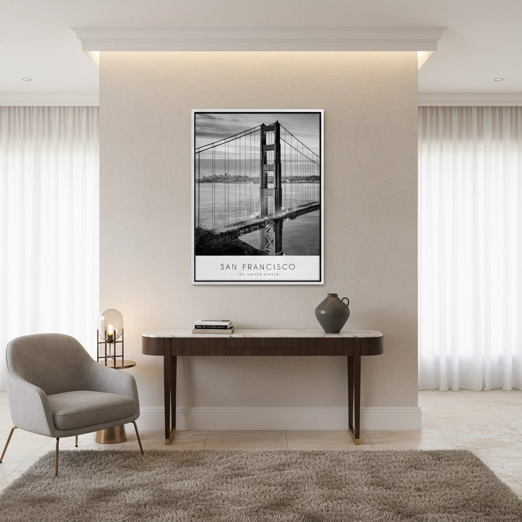 2Gate Bridge San Francisco - Canvas