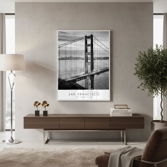 Gate Bridge San Francisco - Fine Art