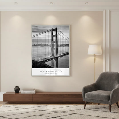 Gate Bridge San Francisco - Fine Art