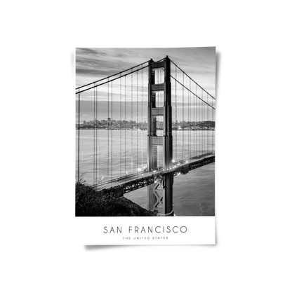 Gate Bridge San Francisco  - Poster