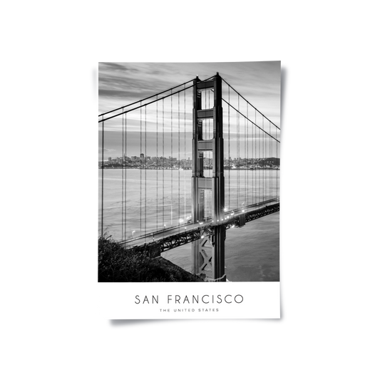 Gate Bridge San Francisco  - Poster