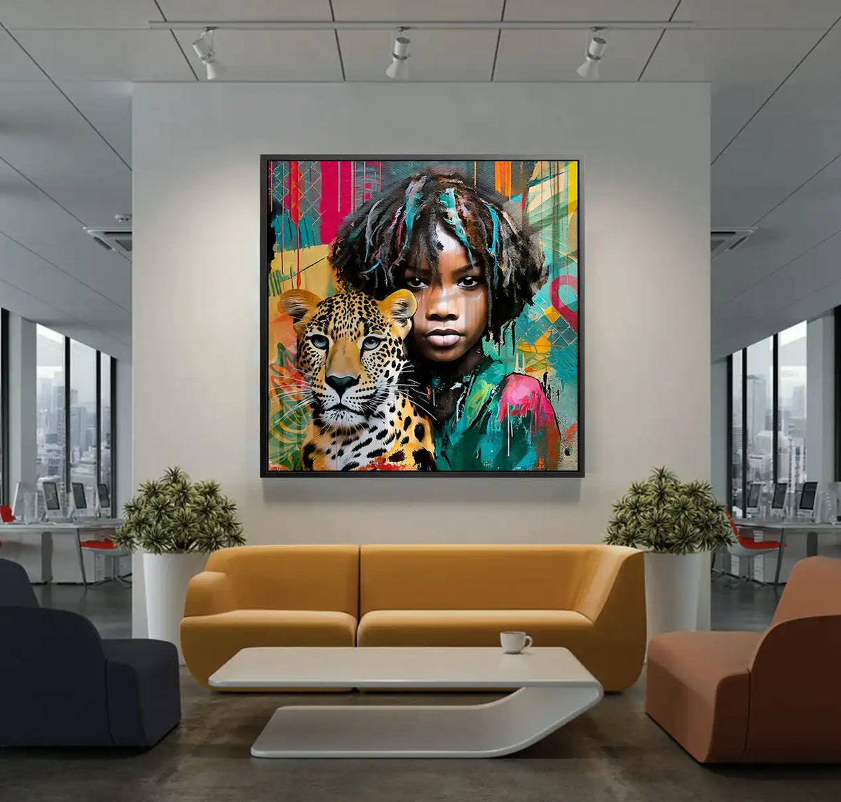 Gentle power - Acrylic - Jasmineart.ae