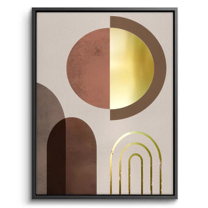 Geometric Abstract Set 2 - Canvas