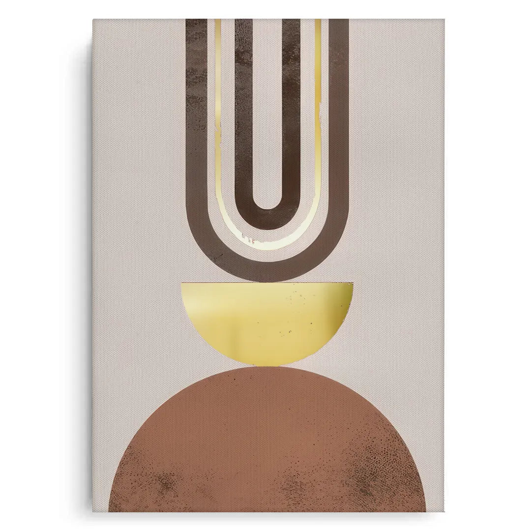 2Geometric Abstract Set 2 - Canvas