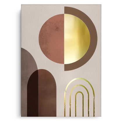 Geometric Abstract Set 2 - Canvas