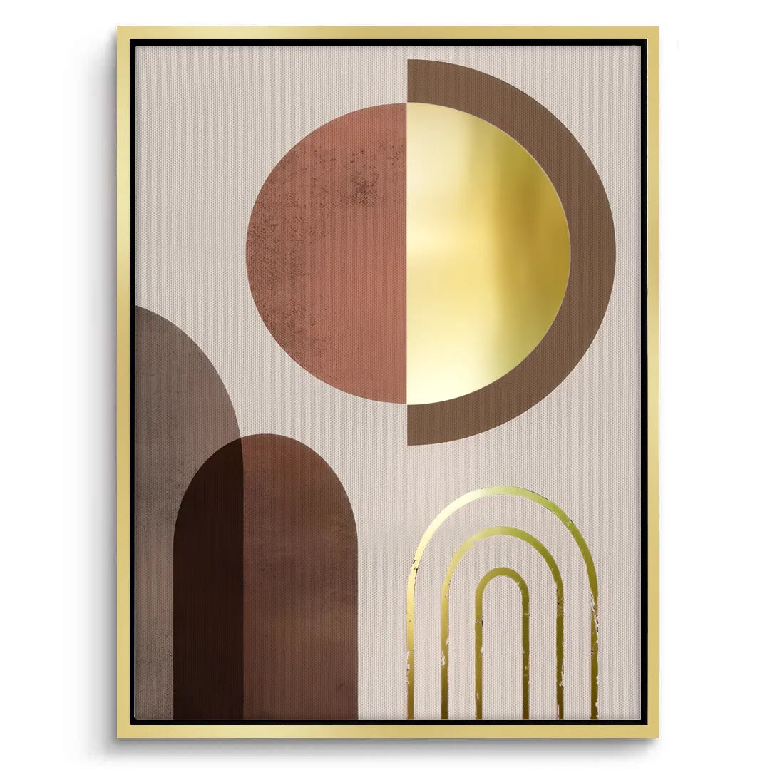 2Geometric Abstract Set 2 - Canvas