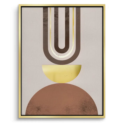 Geometric Abstract Set 2 - Canvas