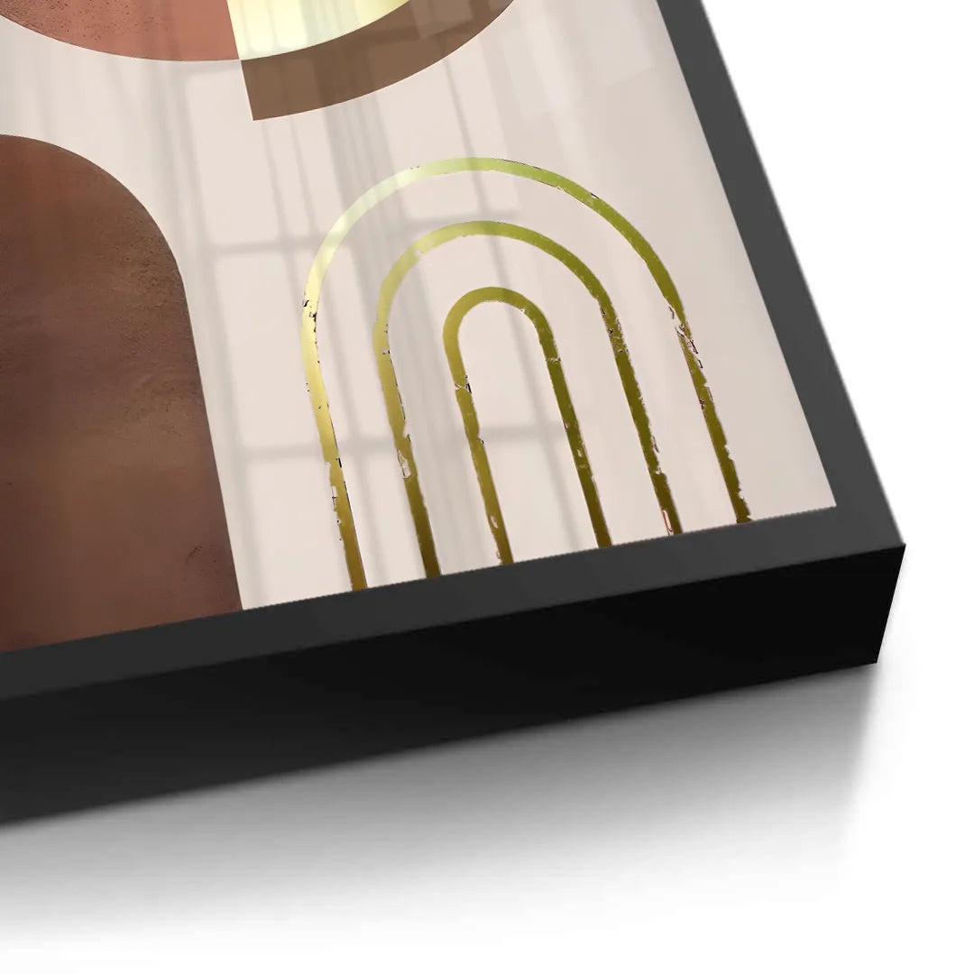 2Geometric Abstract Set 2 - Fine Art