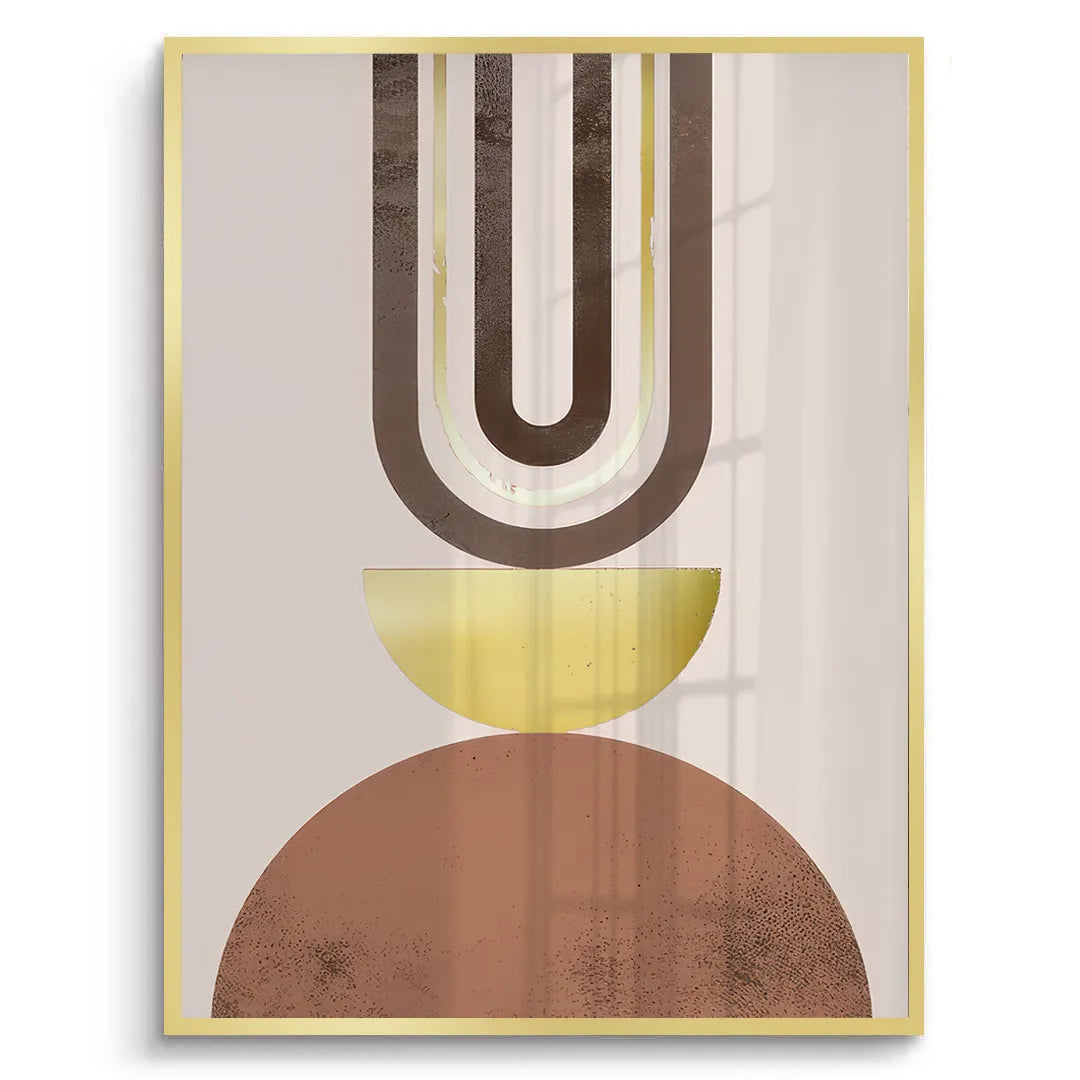 Geometric Abstract Set 2 - Fine Art - Jasmineart.ae