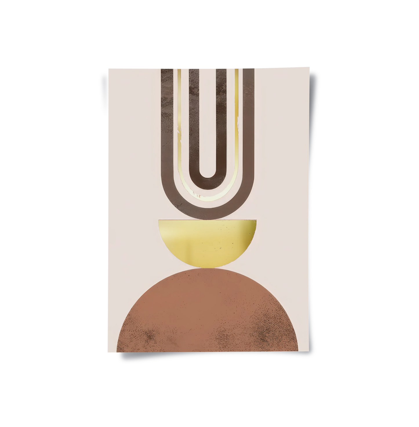 2Geometric Abstract Set 2 - Poster