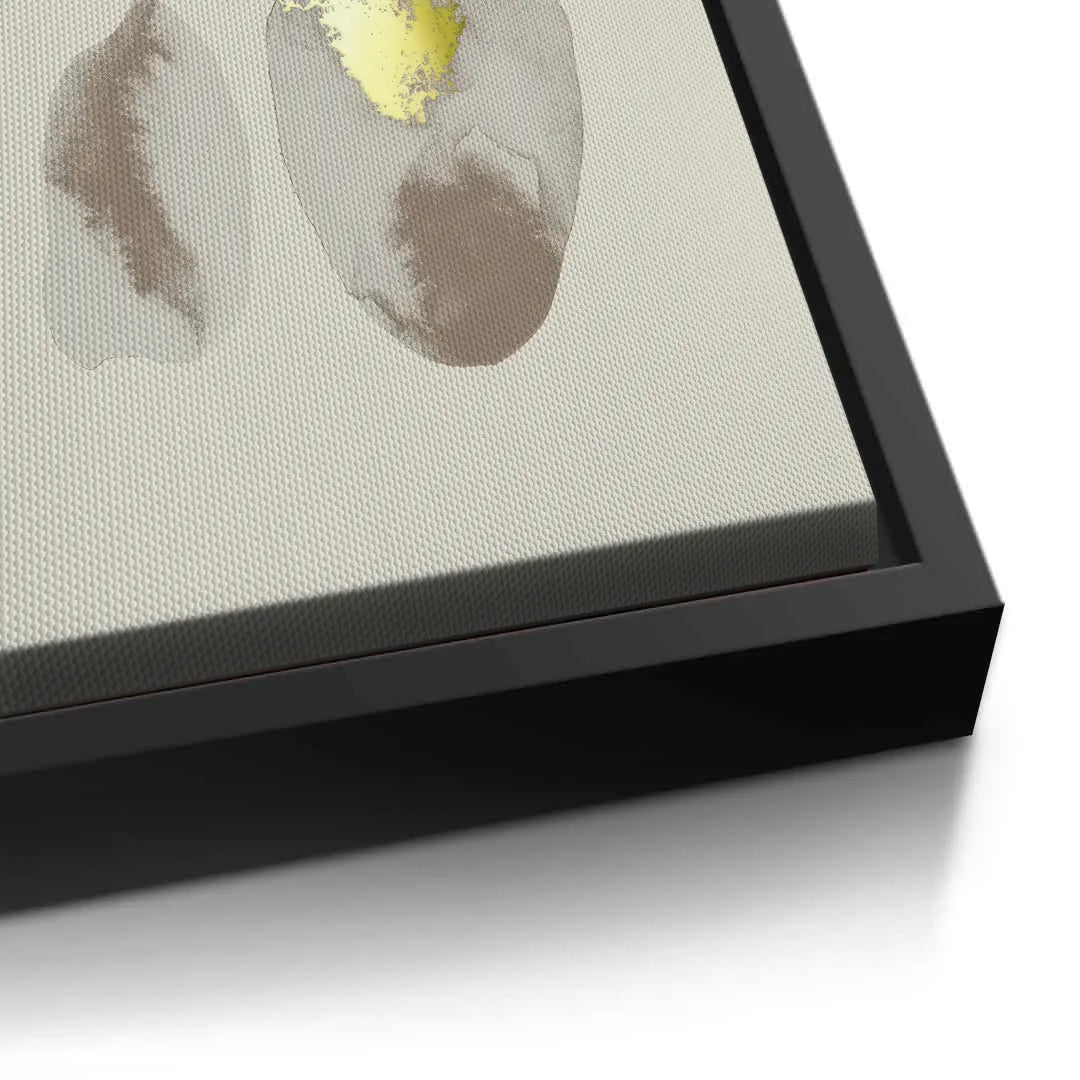 2Geometric Earth Tones Set of 2 - Canvas