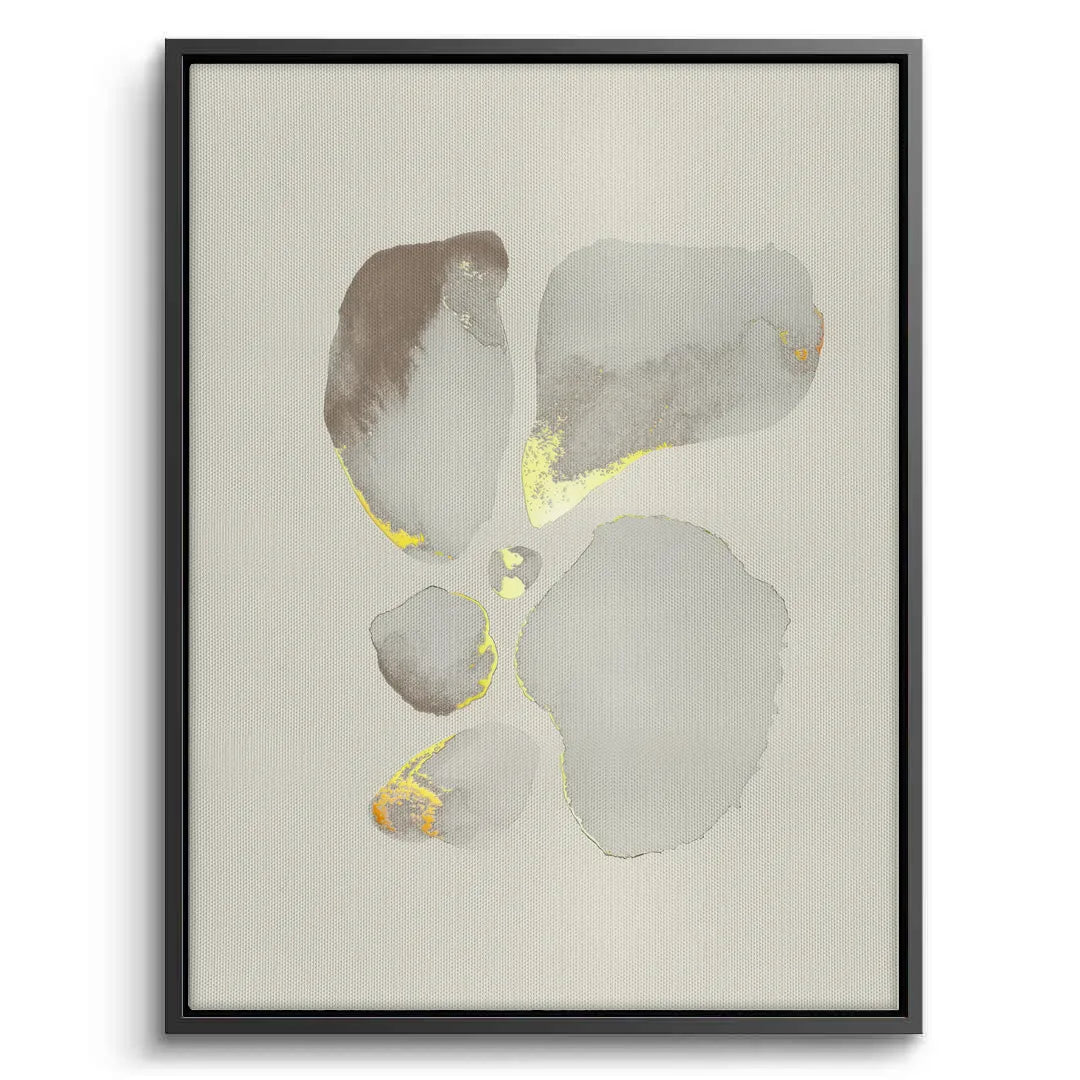 Geometric Earth Tones Set of 2 - Canvas - Jasmineart.ae