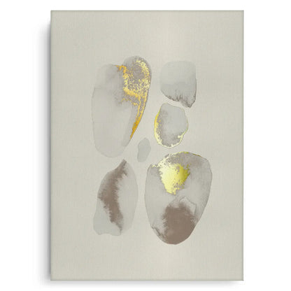 Geometric Earth Tones Set of 2 - Canvas