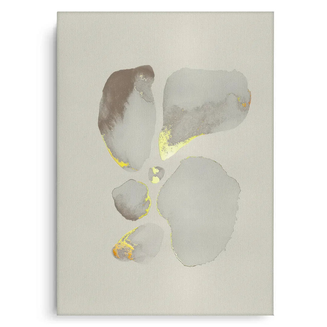 Geometric Earth Tones Set of 2 - Canvas - Jasmineart.ae