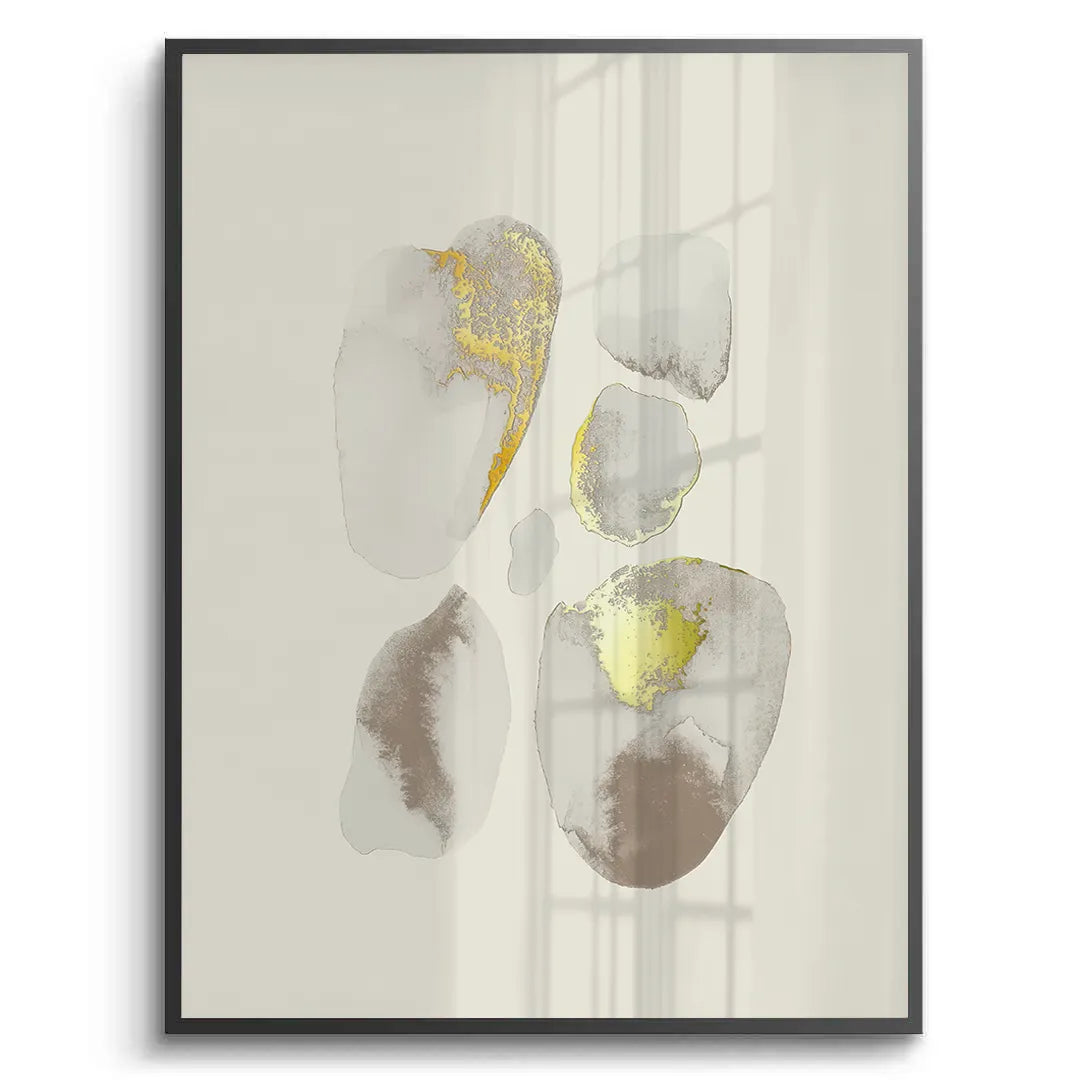 Geometric Earth Tones Set of 2 - Fine Art - Jasmineart.ae