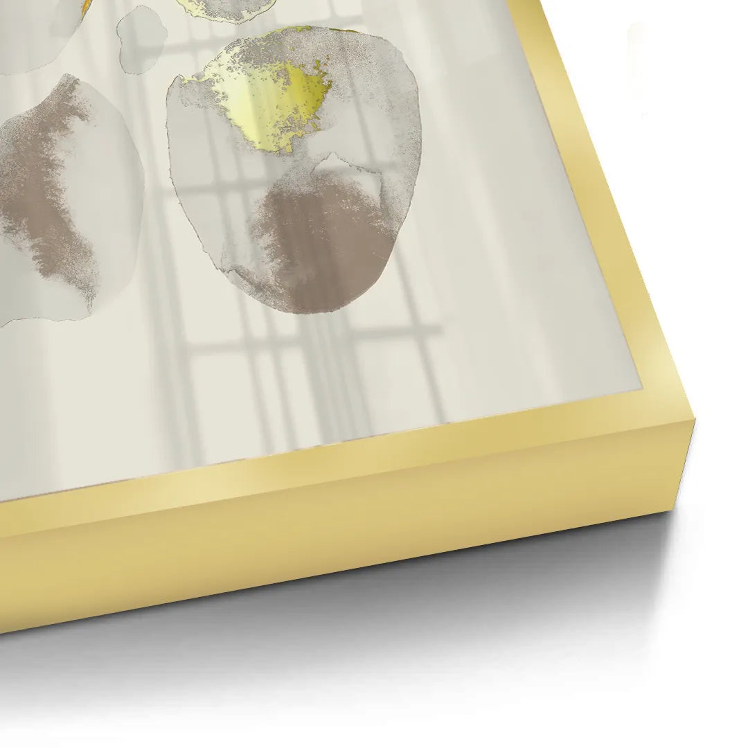 2Geometric Earth Tones Set of 2 - Fine Art