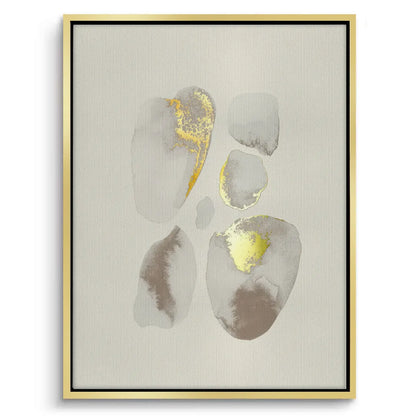 Geometric Earth Tones Set of 2 - Canvas