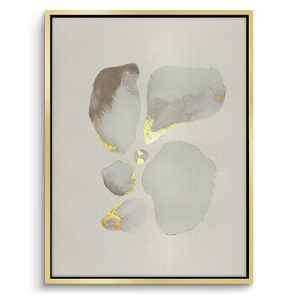 Geometric Earth Tones Set of 2 - Canvas