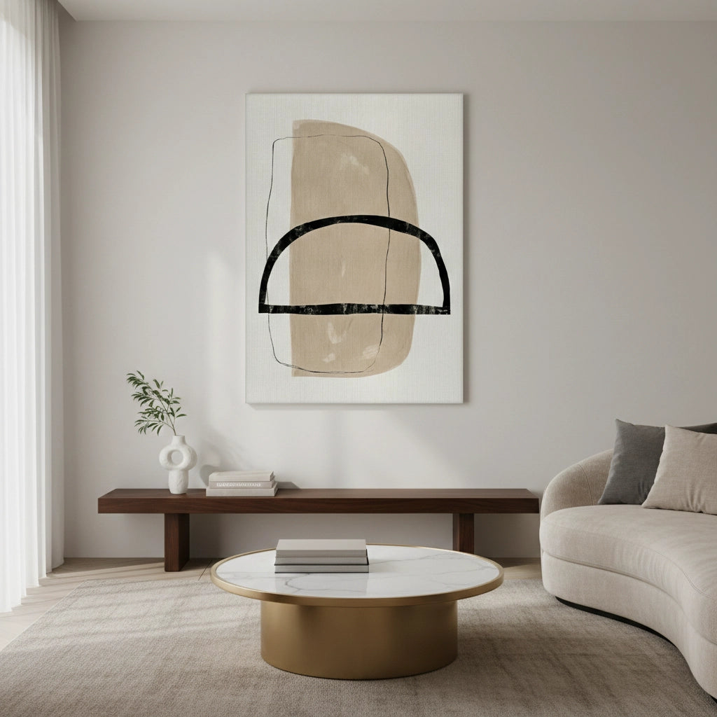 Geometric Minimalism - Canvas