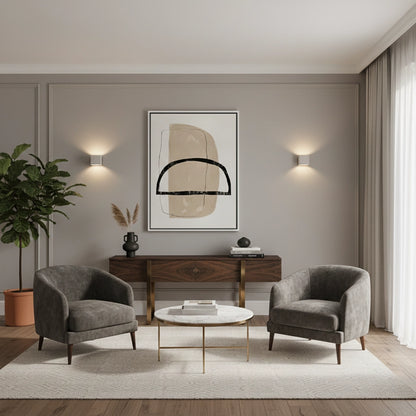 Geometric Minimalism - Canvas