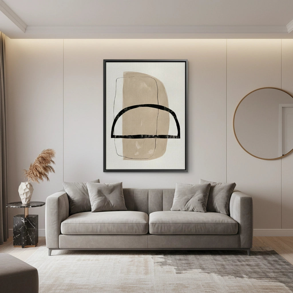 2Geometric Minimalism - Canvas