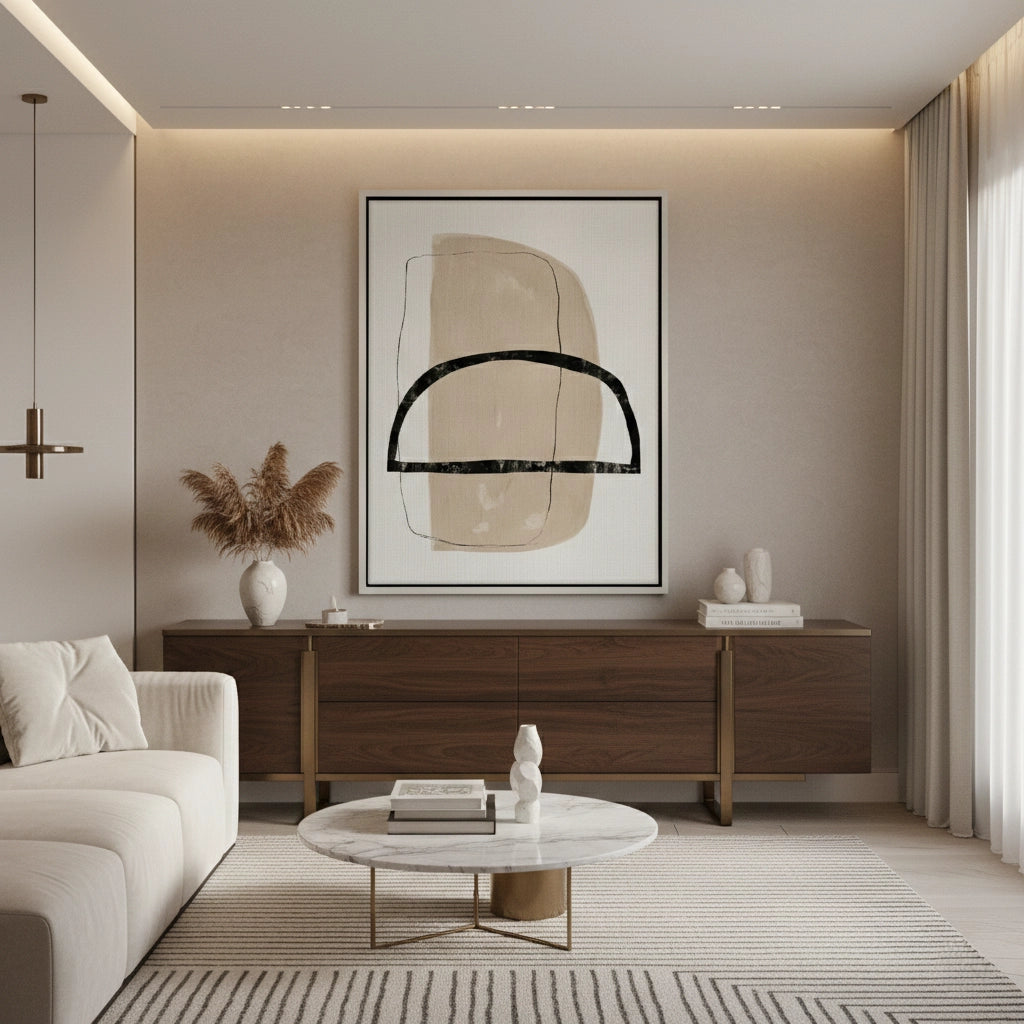 2Geometric Minimalism - Canvas