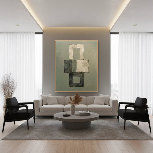 Geometric Painting #MSGE110