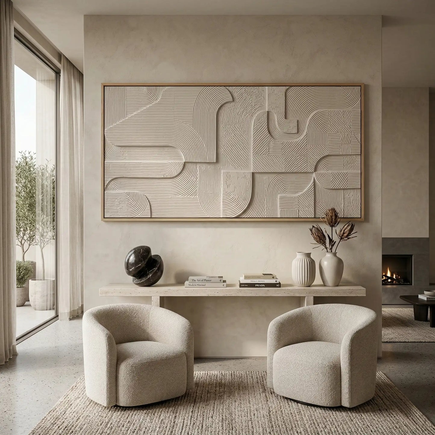 2Geometric Plaster Maze #GPM512