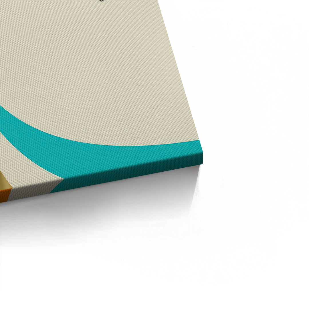 2Geometric Space Shuttle - Canvas