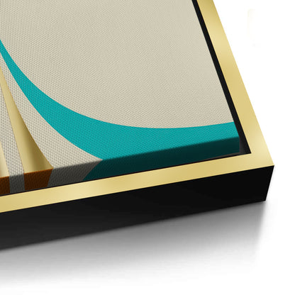 Geometric Space Shuttle - Canvas