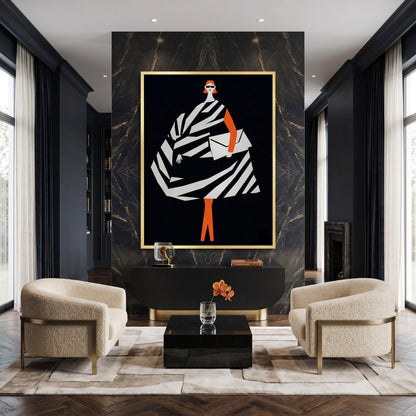 Geometric Vogue - Canvas