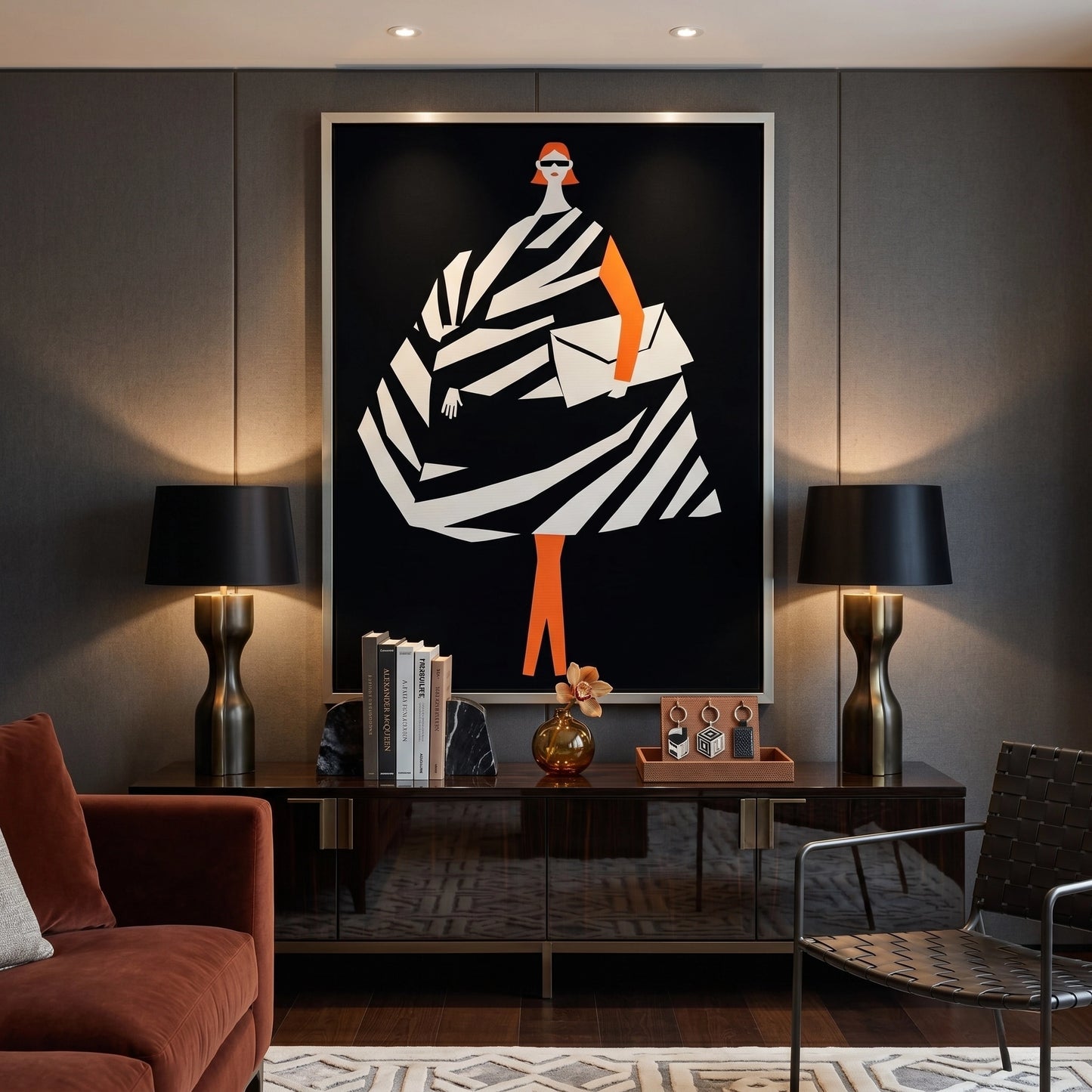2Geometric Vogue - Canvas