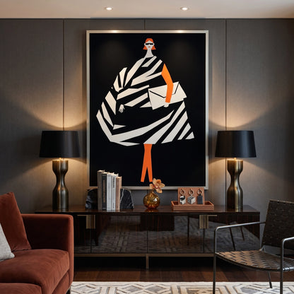 Geometric Vogue - Canvas