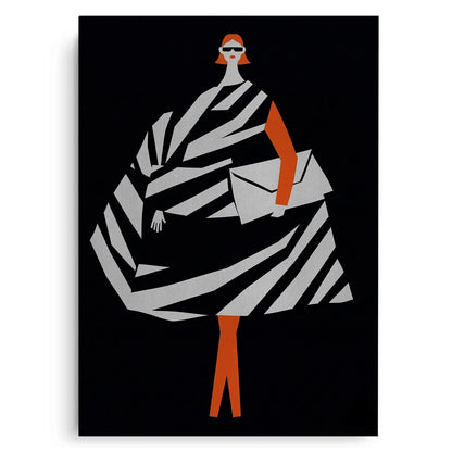 Geometric Vogue - Canvas