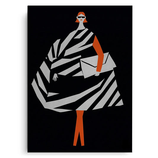 Geometric Vogue - Canvas