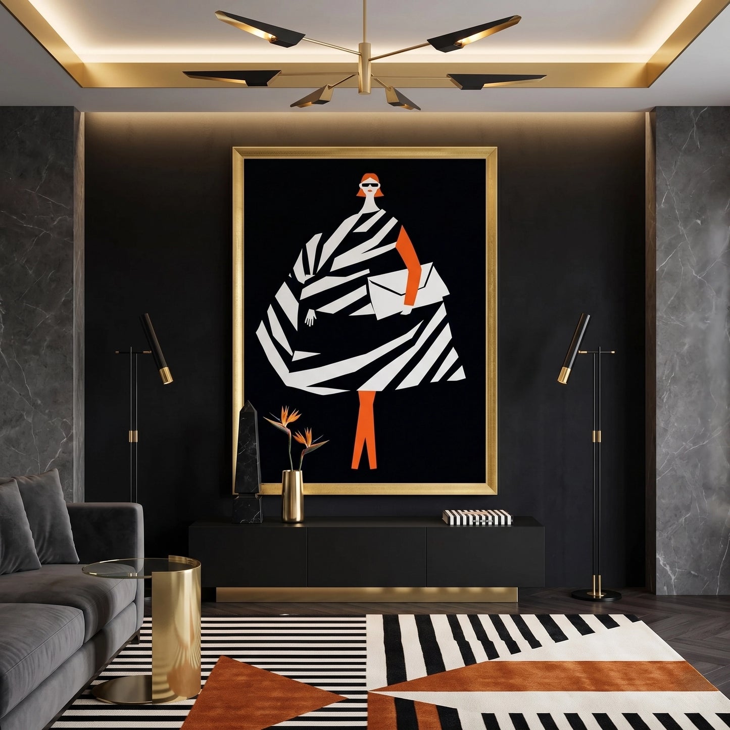 2Geometric Vogue - Fine Art