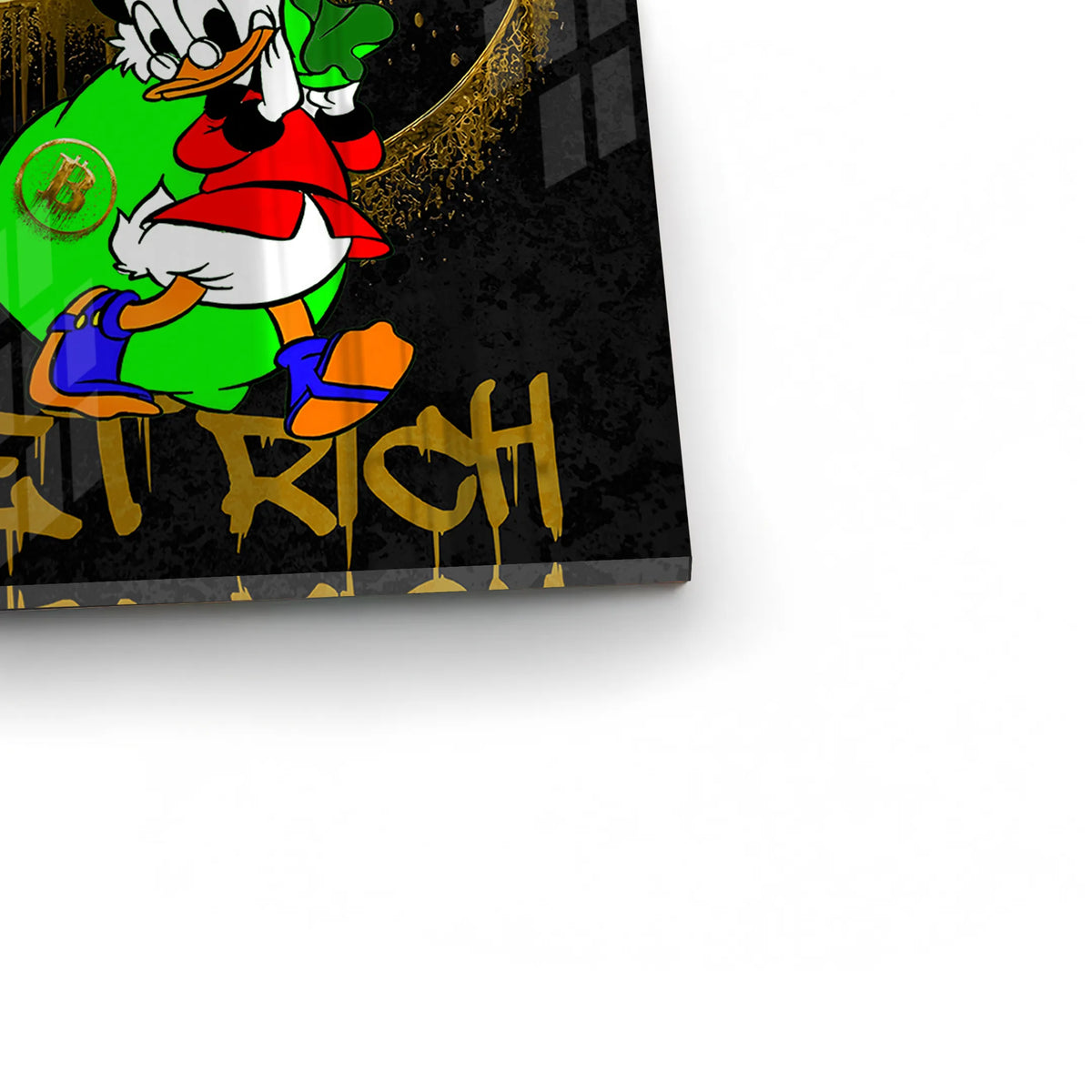 Get rich - Acrylic - Jasmineart.ae