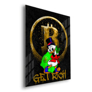 Get rich - Acrylic - Jasmineart.ae