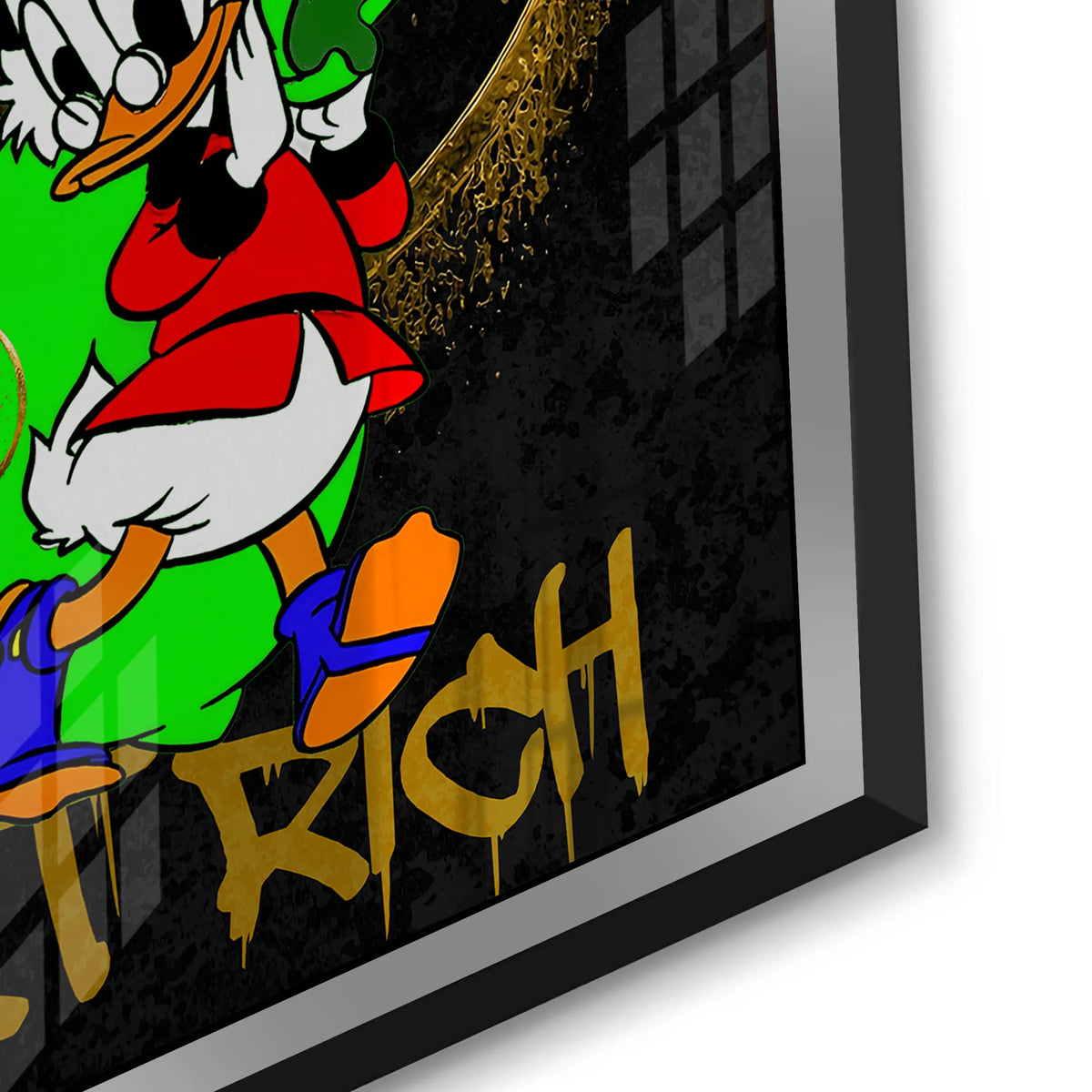 Get rich - Acrylic - Jasmineart.ae