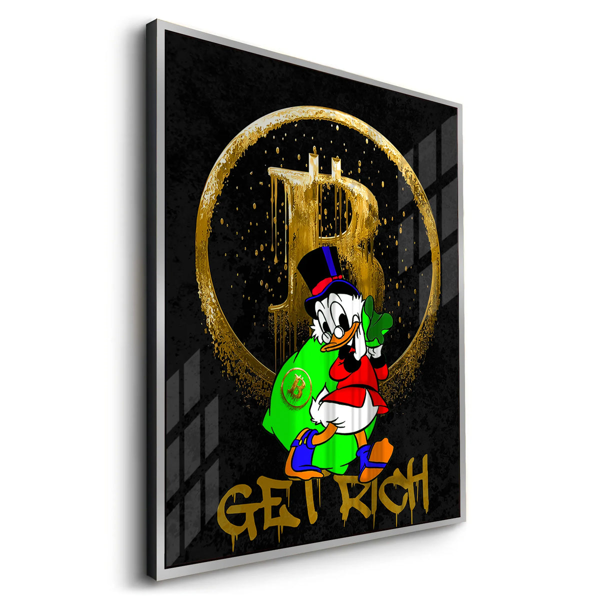 Get rich - Acrylic - Jasmineart.ae