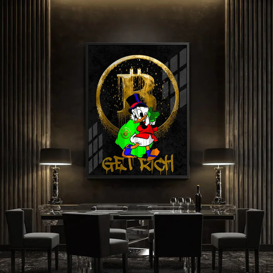 Get rich - Acrylic