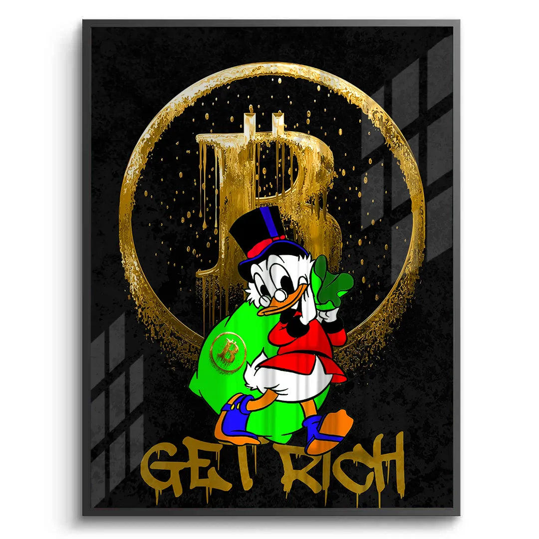 Get rich - Fine Art - Jasmineart.ae