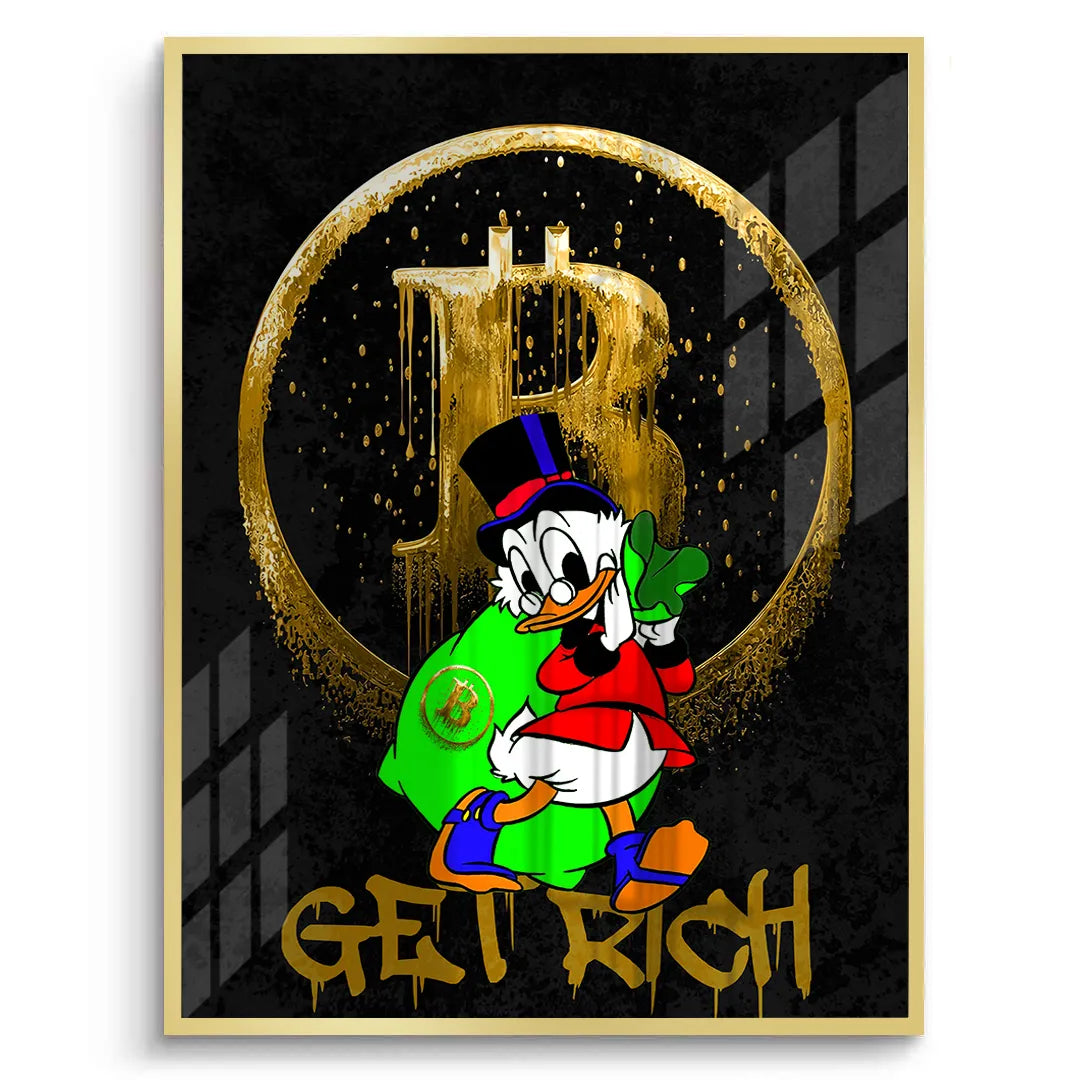 Get rich - Fine Art - Jasmineart.ae