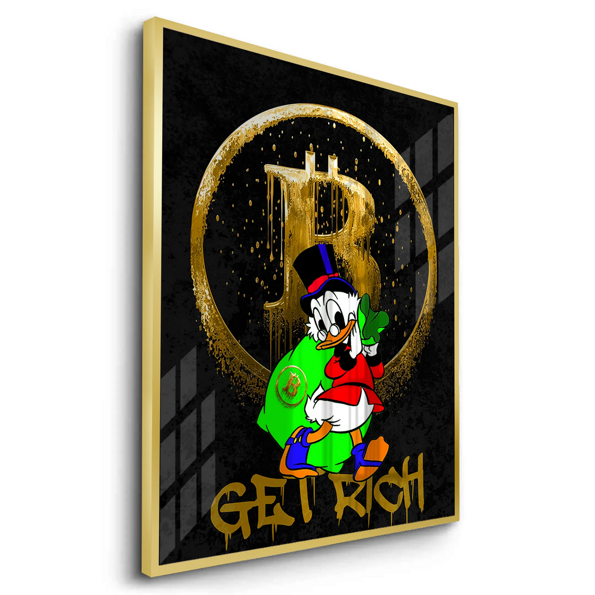 Get rich - Fine Art - Jasmineart.ae