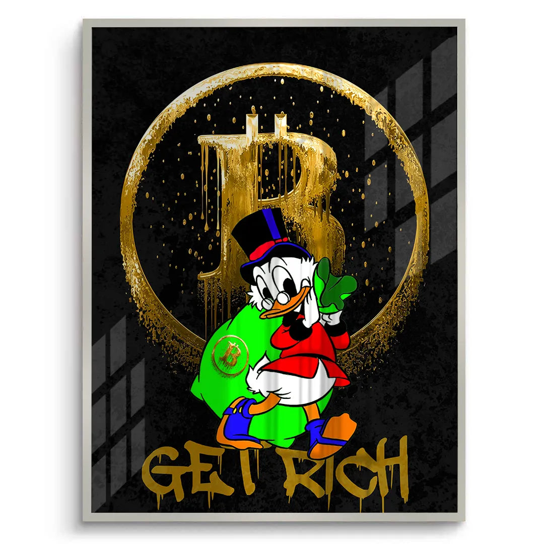 Get rich - Fine Art - Jasmineart.ae