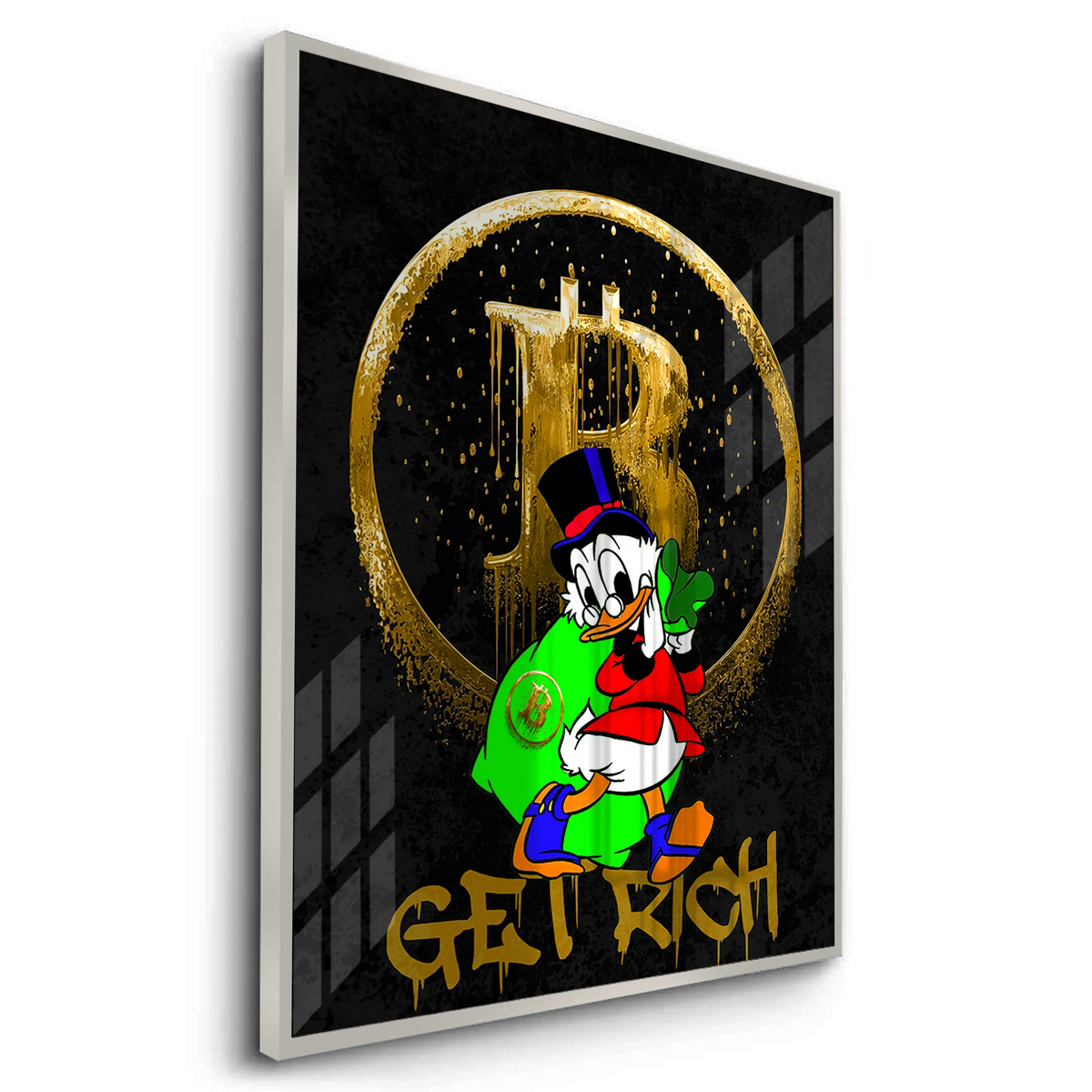 Get rich - Fine Art - Jasmineart.ae