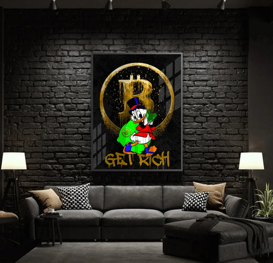 Get rich - Fine Art